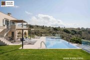 Drapanos Kreta, Drapanos, exklusive freistehende Steinvilla - unverbautem Panoramablick Haus kaufen